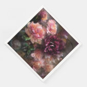 ブルゴーニュヴィンテージ色彩の鮮やかバラインオールドオランダスタイル (コーナー)