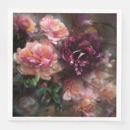 ブルゴーニュヴィンテージ色彩の鮮やかバラインオールドオランダスタイル