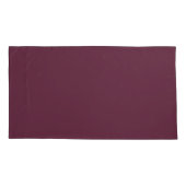 ブルゴーニュヴィンテージ色彩の鮮やかバラインオールドオランダスタイル 枕カバー (裏面-左)