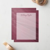 ブルゴーニュータルテクスチャ ノートカード (正面/裏面インサイチュ)