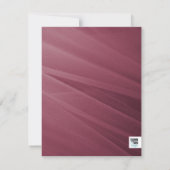 ブルゴーニュータルテクスチャ ノートカード (裏面)