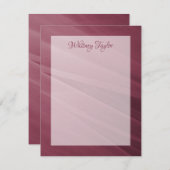 ブルゴーニュータルテクスチャ ノートカード (正面/裏面)