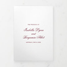 ブルゴーニュ伝統的エレガフォーマルントウェディング