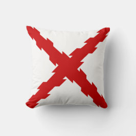 ブルゴーニュ国旗のクロス クッション