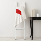 ブルゴーニュ国旗のクロス シェルパブランケット (インサイチュ)