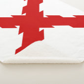 ブルゴーニュ国旗のクロス シェルパブランケット (3/4)