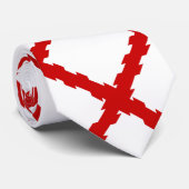 ブルゴーニュ国旗のクロス ネクタイ (ロール)