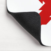 ブルゴーニュ国旗のクロス マウスパッド (コーナー)