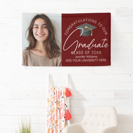 ブルゴーニュ大学院写真2025卒業パーティー 横断幕 (インサイチュ)