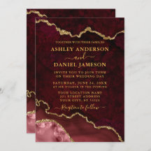 ブルゴーニュ大理石アゲテ結婚金ゴールド