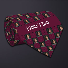 ブルゴーニュ市松模様にの写真 ネクタイ