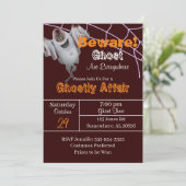 ブルゴーニュ幽霊ハローウィンパーティ 招待状 (スタンド正面)