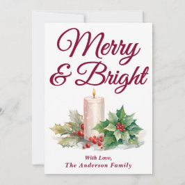 ブルゴーニュ手書きスクリプメリート&ブライト シーズンカード