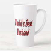 ブルゴーニュ文字の夫 カフェラテマグ (右)