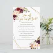 ブルゴーニュ新婦のゲームカードを知ってるか (スタンド正面)