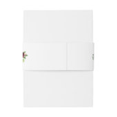 ブルゴーニュ春書道結婚式招待状 招待状ベリーバンド (裏面例)