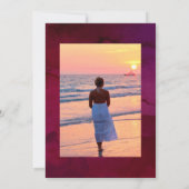 ブルゴーニュ梅赤ワインの試飲お祝い 招待状 (裏面)