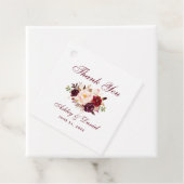 ブルゴーニュ水の色フローラ結婚の感謝 フェイバータグ (インサイチュ)