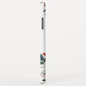 ブルゴーニュ水彩バラフローラ未来のミセス Case-Mate iPhoneケース (裏面/右)