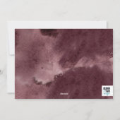 ブルゴーニュ水彩金ゴールド シーズンカード (裏面)