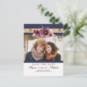 ブルゴーニュ海軍と金ゴールドフローラ保存日 案内ポストカード (スタンド正面)