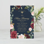 ブルゴーニュ海軍フローラナースピン留め式 招待状 (スタンド正面)