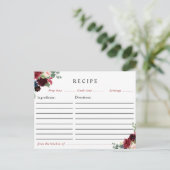 ブルゴーニュ海軍フローラレシピカード ポストカード (スタンド正面)