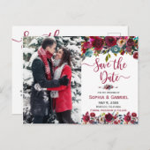 ブルゴーニュ海軍フローラ保存日の写真 案内ポストカード (正面/裏面)