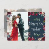 ブルゴーニュ海軍フローラ写真延結婚期 案内ポストカード (正面/裏面)