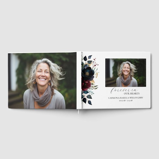 ブルゴーニュ海軍フローラ写真葬儀記念館 ゲストブック (全面)