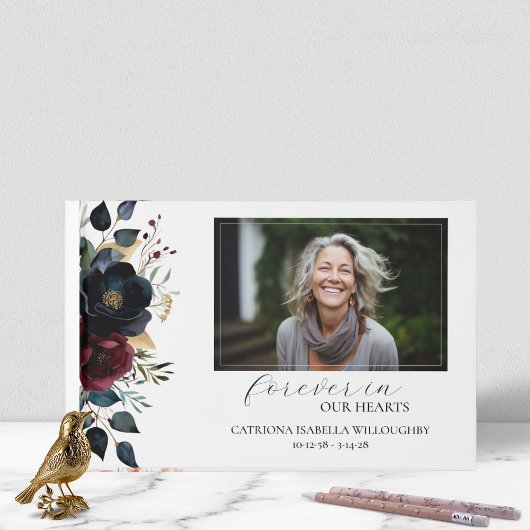 ブルゴーニュ海軍フローラ写真葬儀記念館 ゲストブック