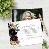 ブルゴーニュ海軍フローラ写真記念サンキューカード サンキューカード