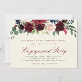 ブルゴーニュ海軍フローラ婚約パーティ 招待状 (正面)