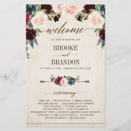 ブルゴーニュ海軍フローラ素朴カントリープログラム