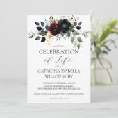 ブルゴーニュ海軍フローラ葬儀記念館 招待状 (スタンド正面)