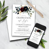 ブルゴーニュ海軍フローラ葬儀記念館 招待状