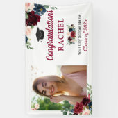 ブルゴーニュ海軍フローラ院卒業会 横断幕 (縦)