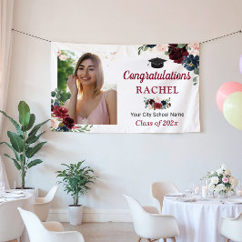 ブルゴーニュ海軍フローラ院卒業会 横断幕