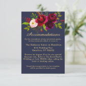 ブルゴーニュ海軍ブルーフローラエレガント脚本 エンクロージャーカード (スタンド正面)