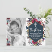 ブルゴーニュ海軍ブルーフローラバプテスマサンキューカード サンキューカード (スタンド正面)