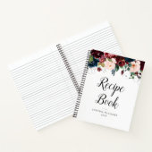 ブルゴーニュ海軍ブルーフローラレシピ本 ノートブック (内部)