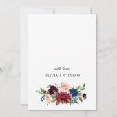 ブルゴーニュ海軍ユーカリバラブランチ&バブリー 招待状 (裏面)