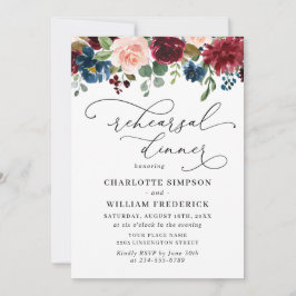 ブルゴーニュ海軍ユーカリバラリハーサルディナー 招待状