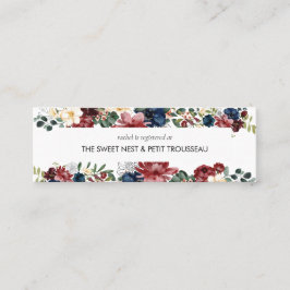 ブルゴーニュ海軍レジストリ挿入カード |ミニ スキニー名刺