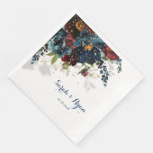 ブルゴーニュ海軍牡丹きらめく金ゴールドフローラ影 (コーナー)