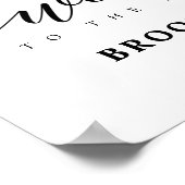 ブルゴーニュ海軍素朴フローラボ結婚ホへようこそ ポスター (角)