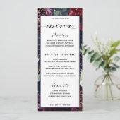 ブルゴーニュ海軍結婚のディナーメニュー メニュー (スタンド正面)