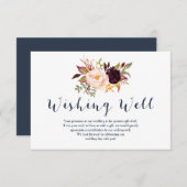 ブルゴーニュ海軍結婚フローラの願い井戸 エンクロージャーカード (正面/裏面)