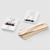 ブルゴーニュ海軍結婚式 プログラムファン愛のメモリ ハンドファン (組立なし)