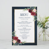 ブルゴーニュ海軍赤面フローラジオメト結婚リのメニュー (スタンド正面)